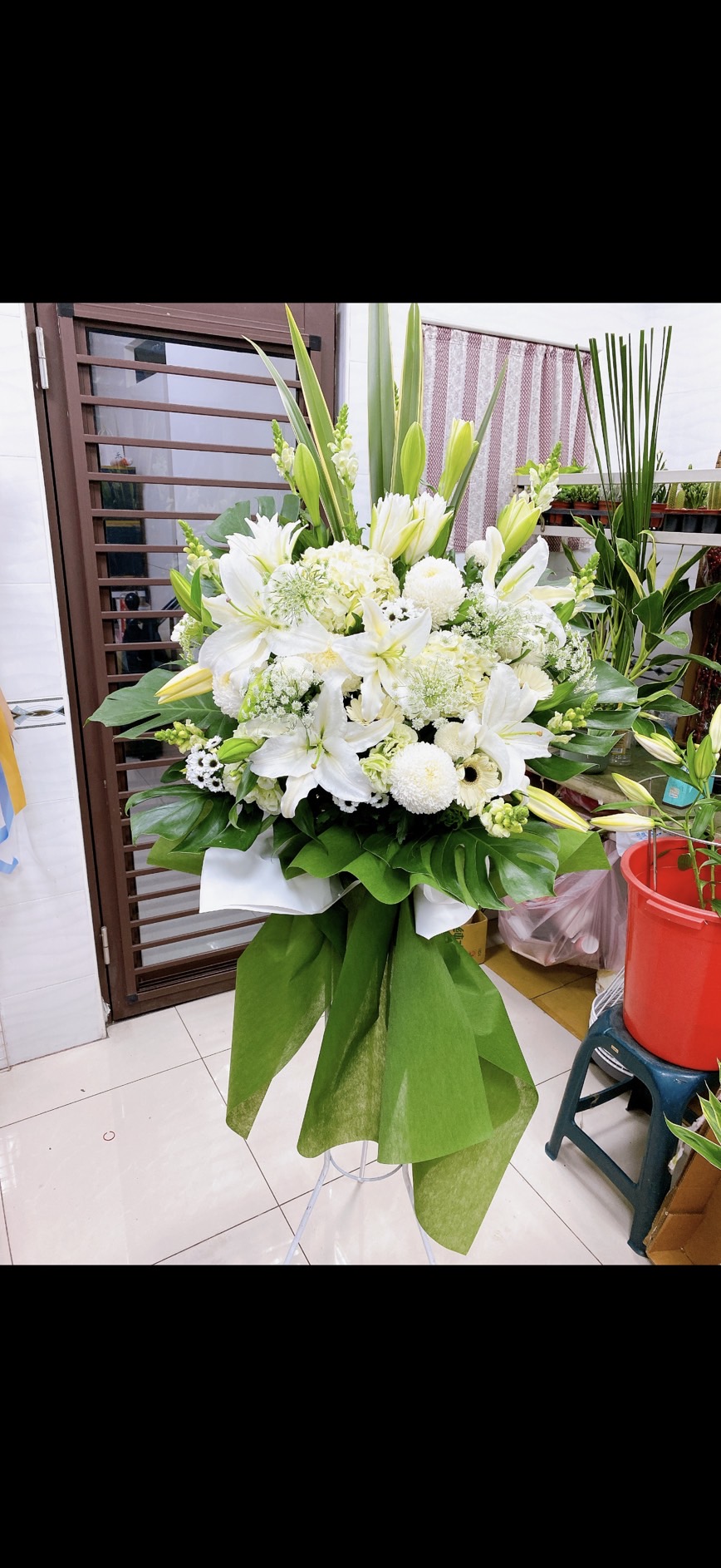 ~喪禮弔唁花籃~一支(33)